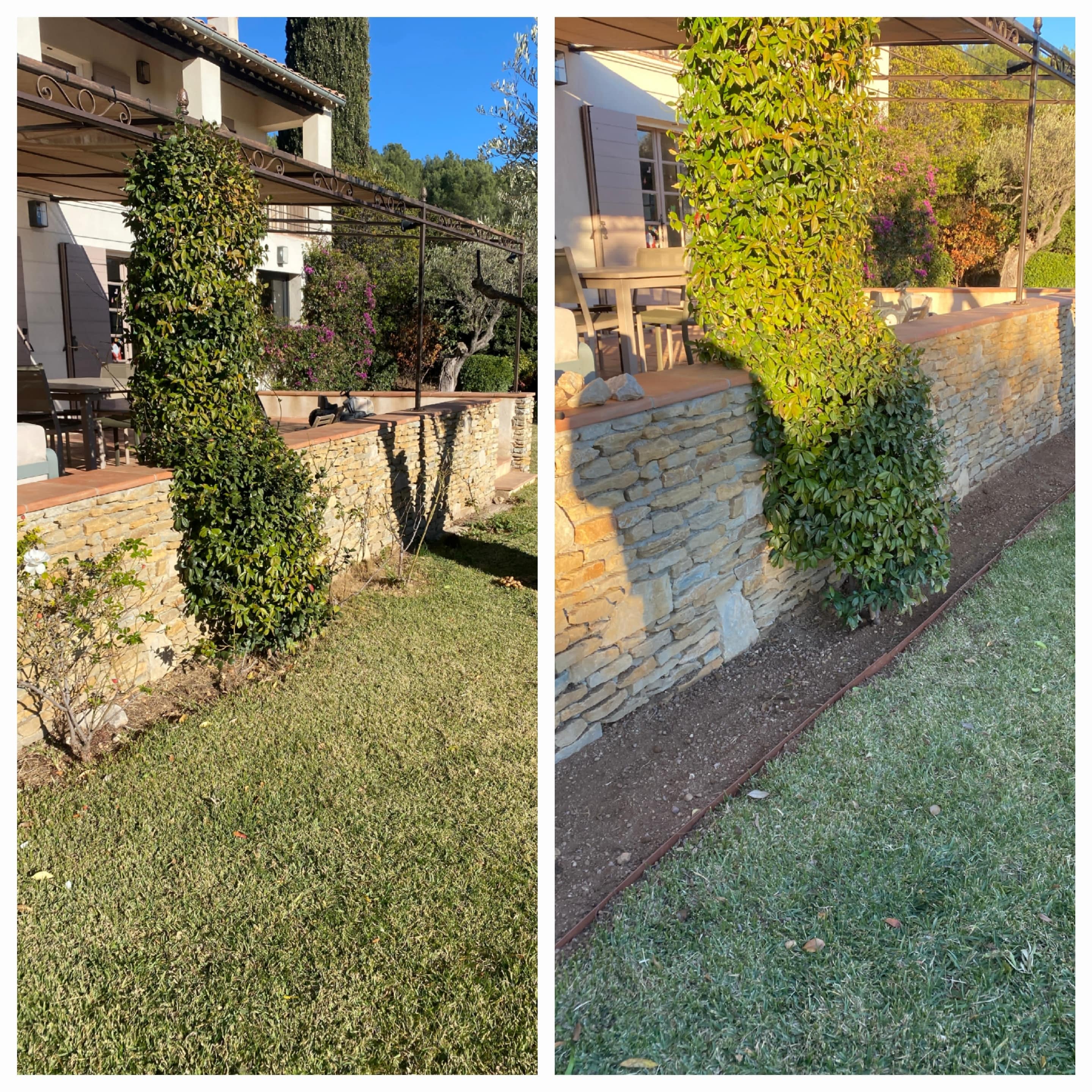 Création de jardinières à Sanary-sur-Mer